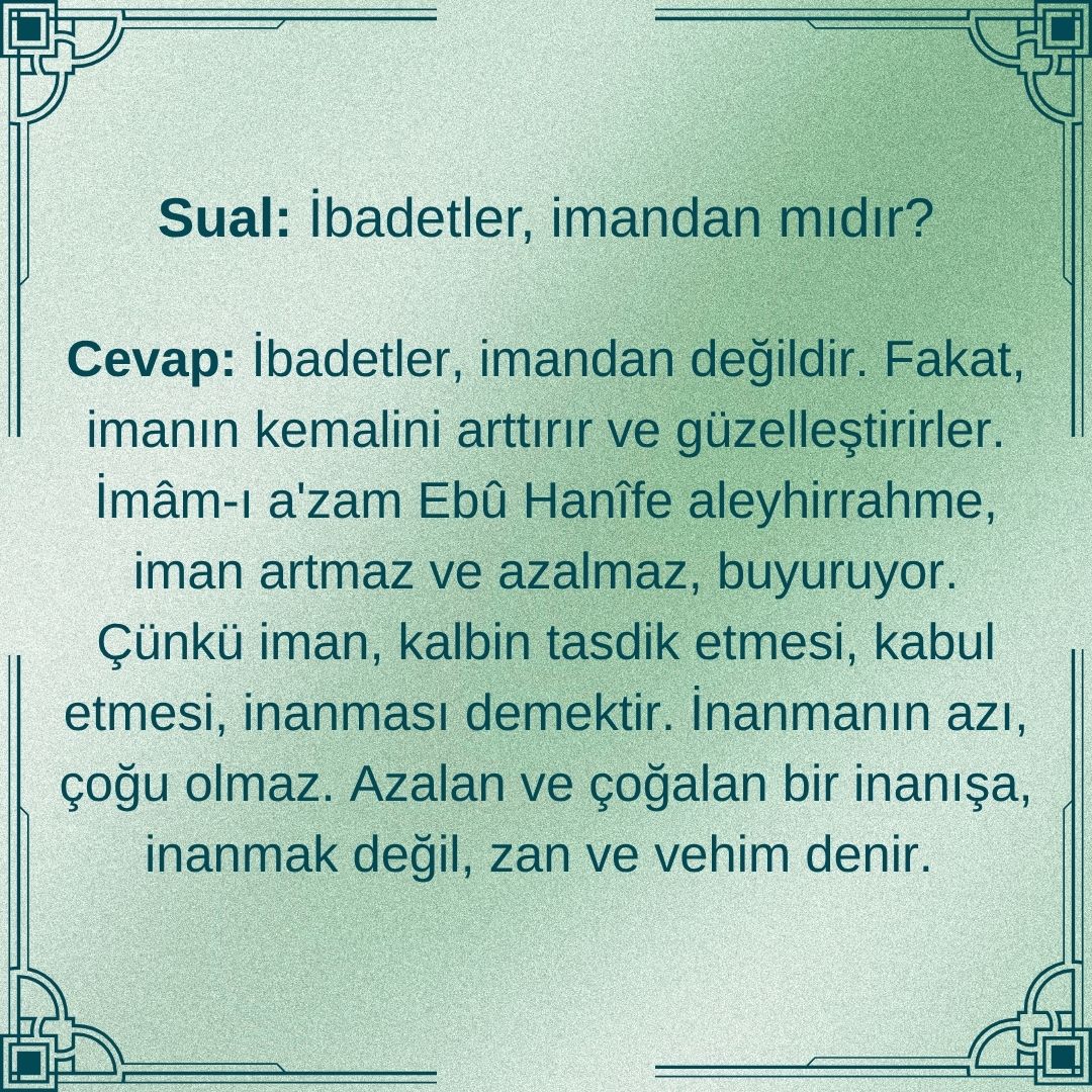 Dini Sual-Cevap (8)